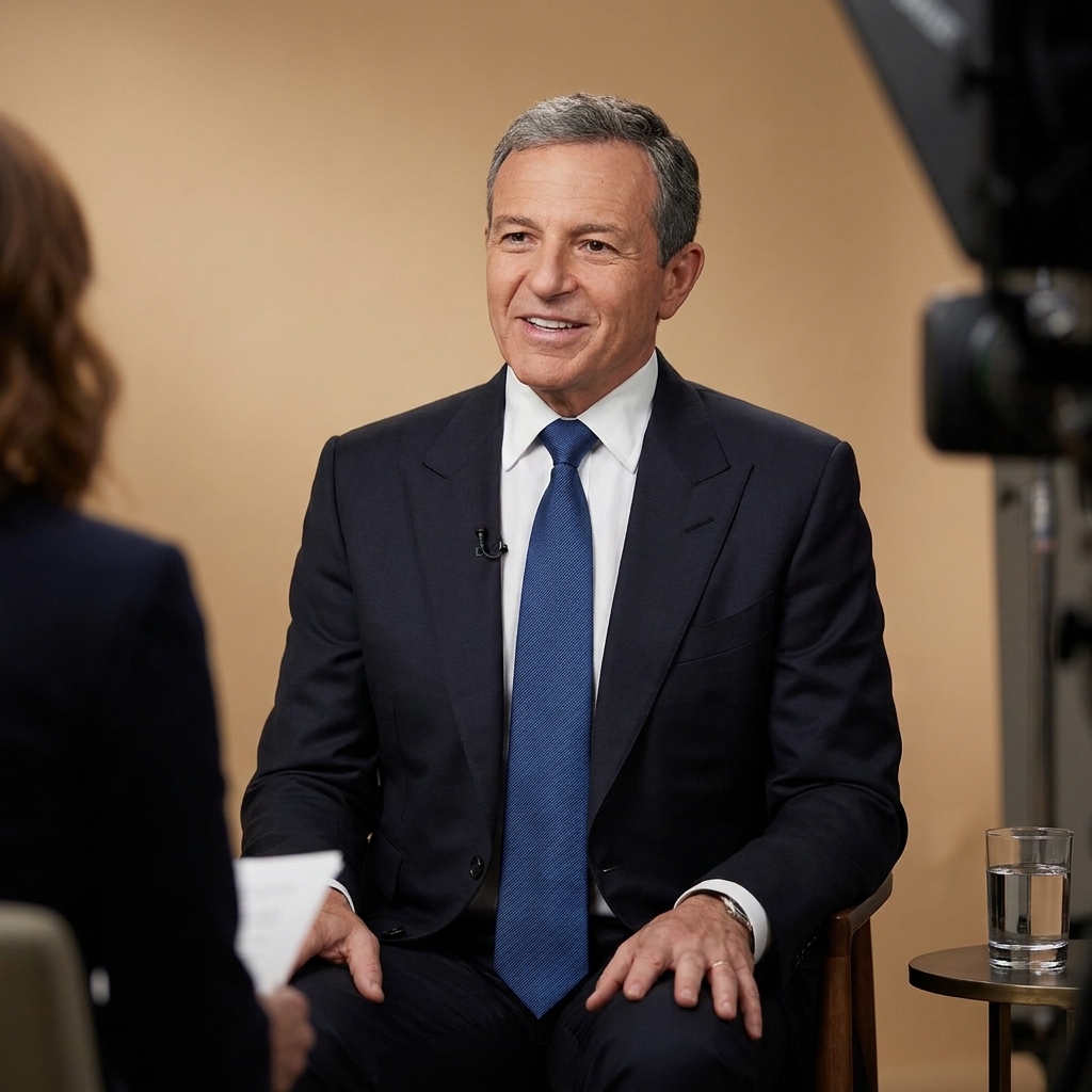 Robert Iger in an interview setting